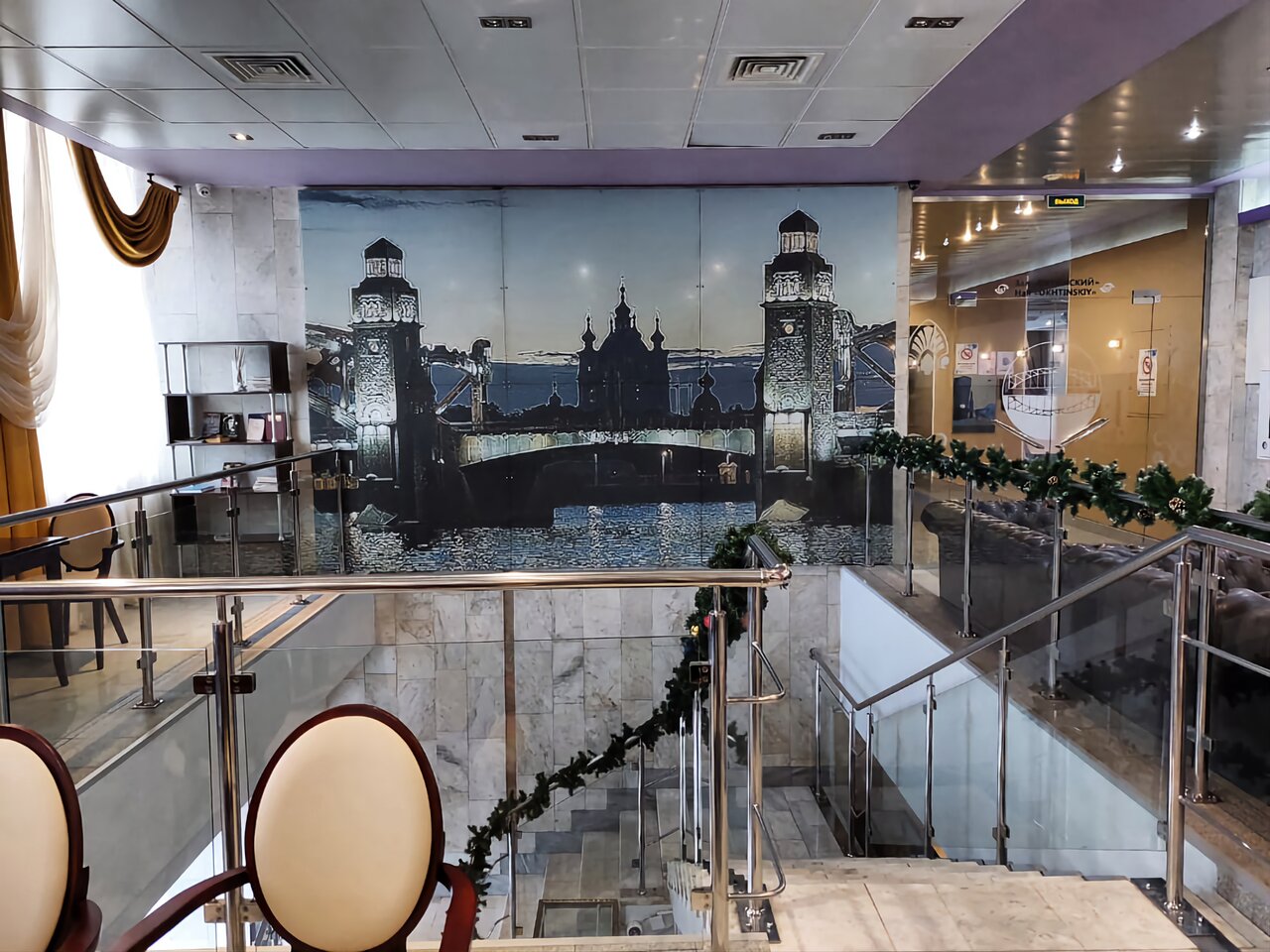 Гостиница Охтинская Санкт-Петербург-83