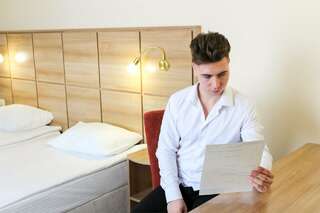 Гостиница Охтинская Санкт-Петербург Стандарт с видом на Неву-6