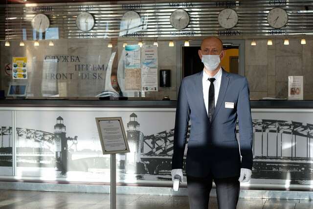 Гостиница Охтинская Санкт-Петербург-83